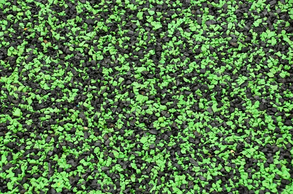 stock image Texture of green and black rubber floor