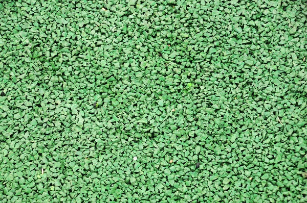 Texture of green colour rubber floor — Stock Photo, Image