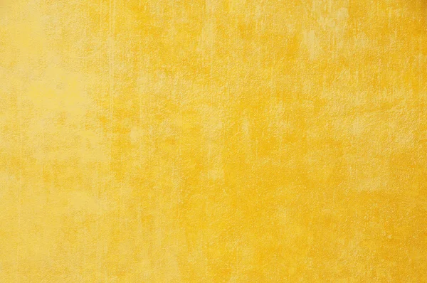 Sarı grunge duvar dokusu — Stok fotoğraf