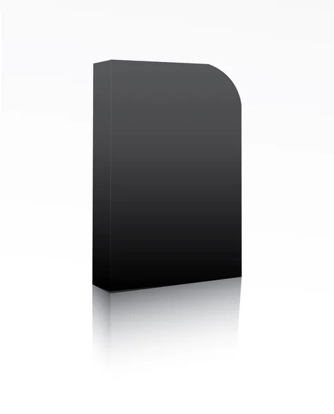 Caja de software negro —  Fotos de Stock