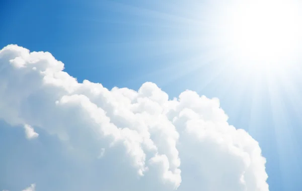 stock image Beautiful cloud with sunshine