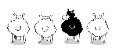 Black Sheep clipart