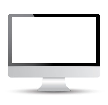 boş bilgisayar ekranı