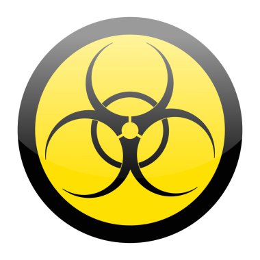 Biohazard sign clipart