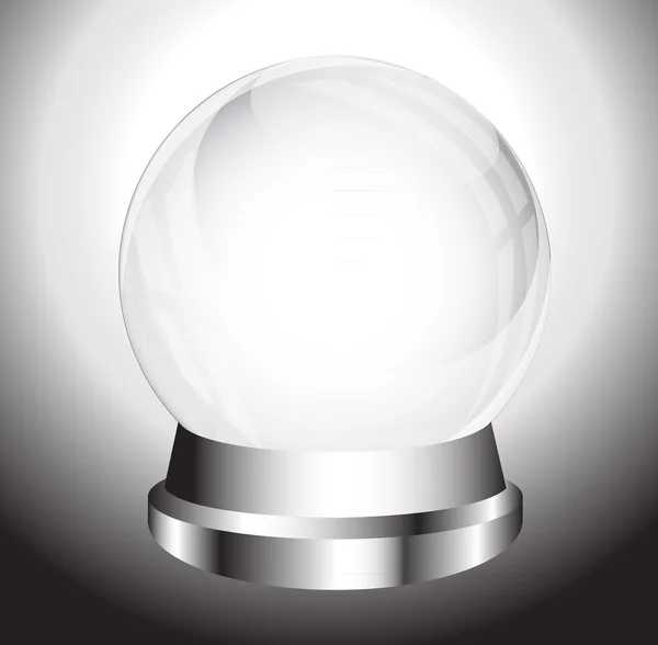 Boule cristalline — Image vectorielle