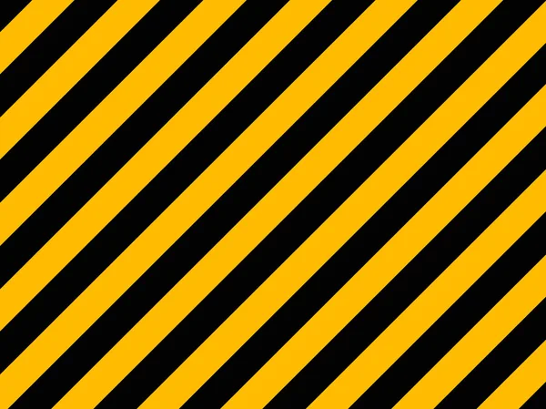 Желтая и черная диагональ полосы опасности окрашены на старый кирпич ва — стоковый вектор