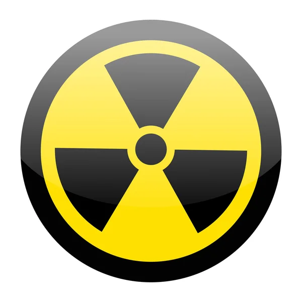 Признак радиации — стоковый вектор