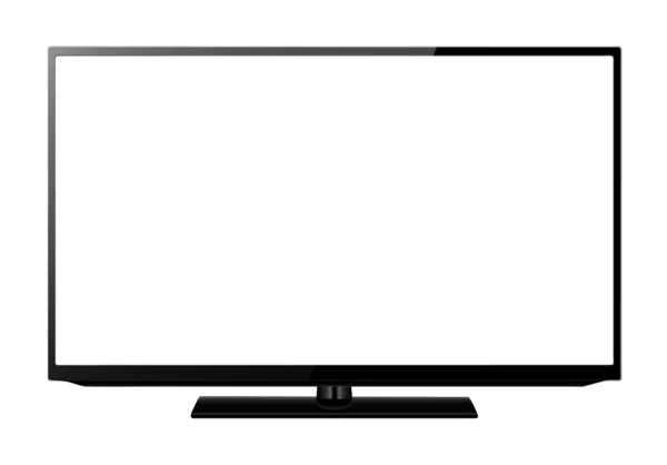Monitor de TV LCD o LCD — Vector de stock