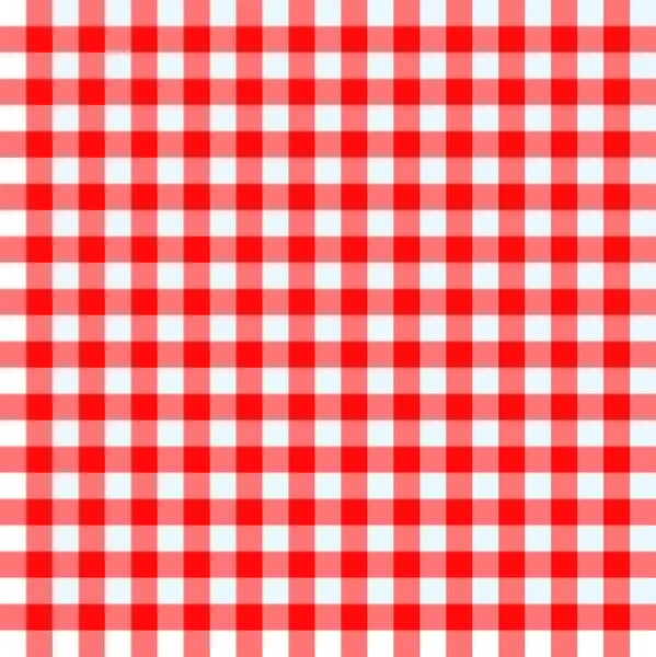 红色和白色桌布 — 图库矢量图片
