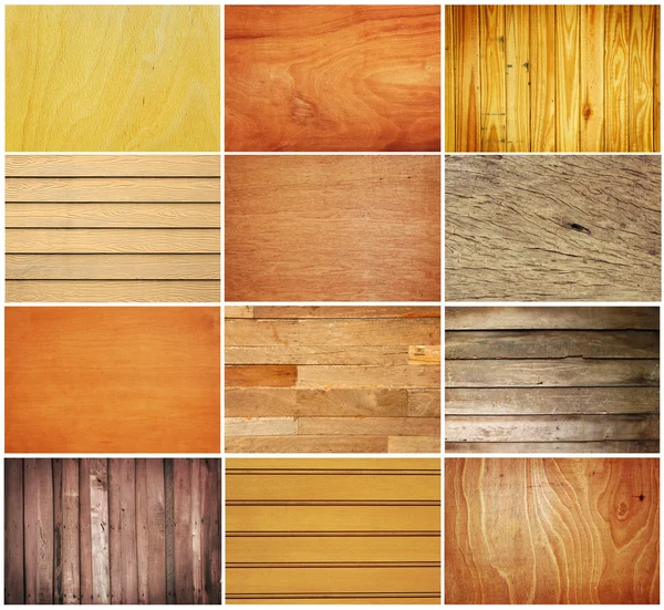 Set de textura de madera —  Fotos de Stock