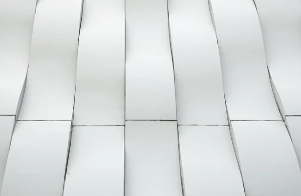Nowoczesna architektura biały łuk — Zdjęcie stockowe