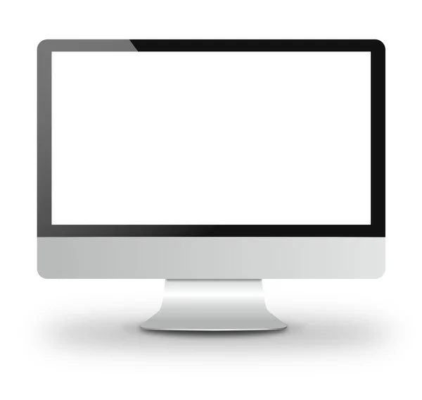 Vertoning van de desktop computer — Stockfoto
