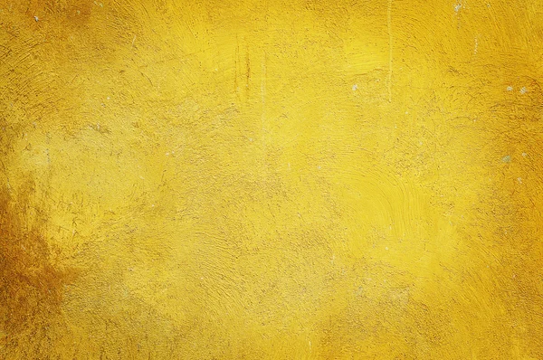 Parede grunge amarelo — Fotografia de Stock