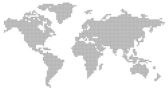 pontozott világ Térkép
