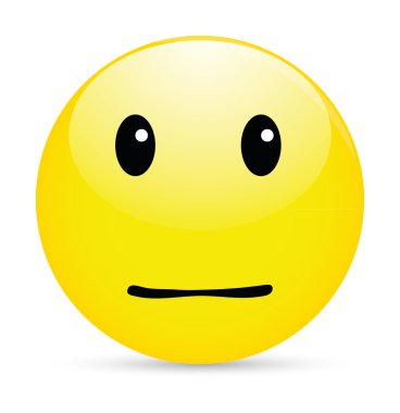 ordinary smiley icon clipart