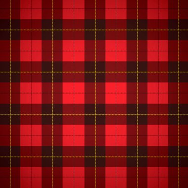 Wallace tartan Scottish plaid clipart