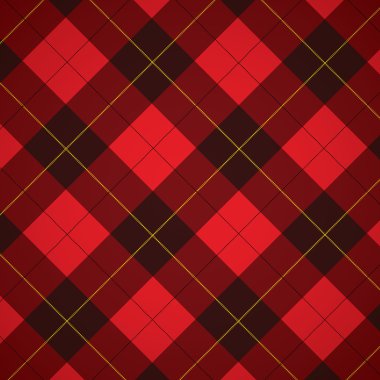 Wallace tartan İskoç kareli