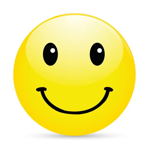 Smiley-Symbol — Stockvektor