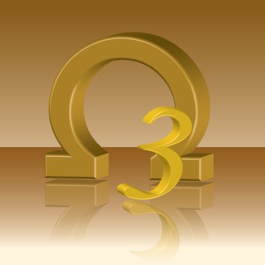 Omega 3 product banner 3d clipart