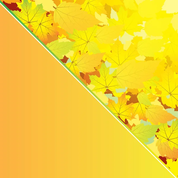 Herfst abstracte achtergrond — Stockvector