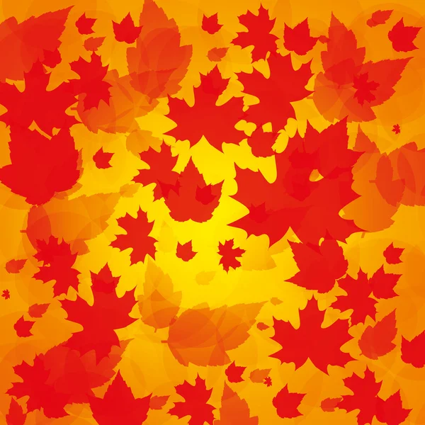 Outono fundo abstrato — Vetor de Stock