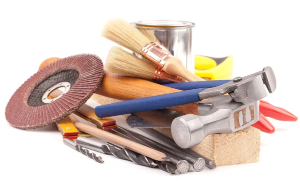 Carpenter tools — Stock Photo, Image