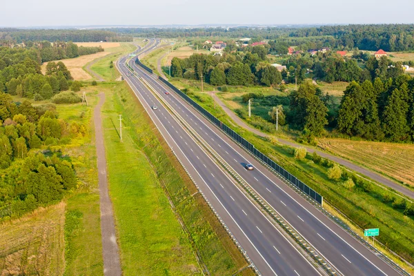 Stock image Aerial view of highway