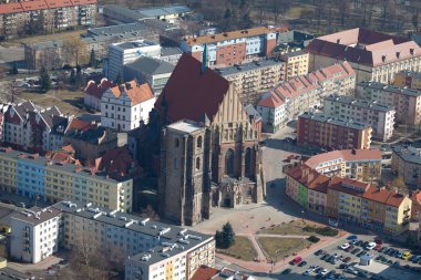 opole şehir Polonya havadan görünümü