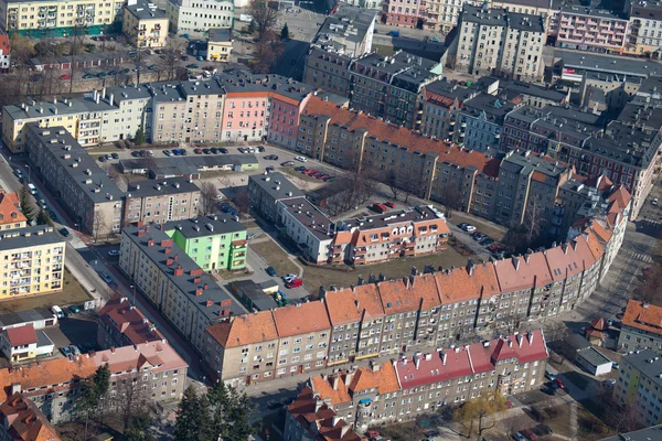 Luftaufnahme der Stadt Oppeln in Polen — Stockfoto