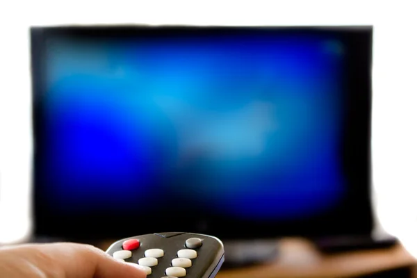 stock image Watching TV