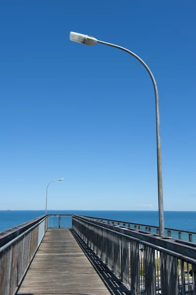 stock image Boardwalk towards the ocean