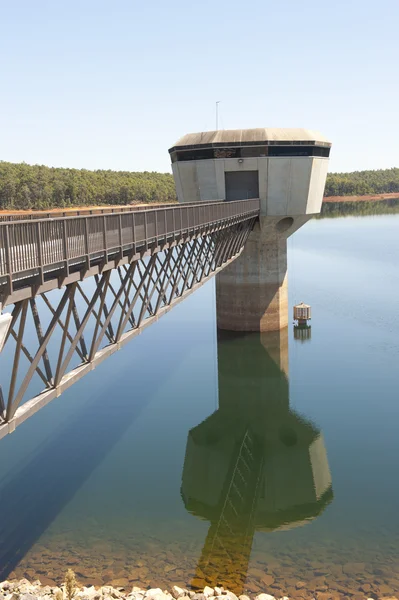 Barragem de armazenamento de água Austrália — Fotografia de Stock