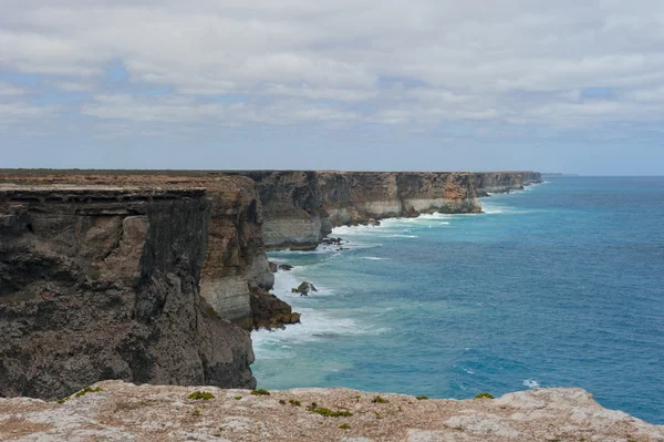 Cliff Velký australský záliv pobřeží — Stock fotografie
