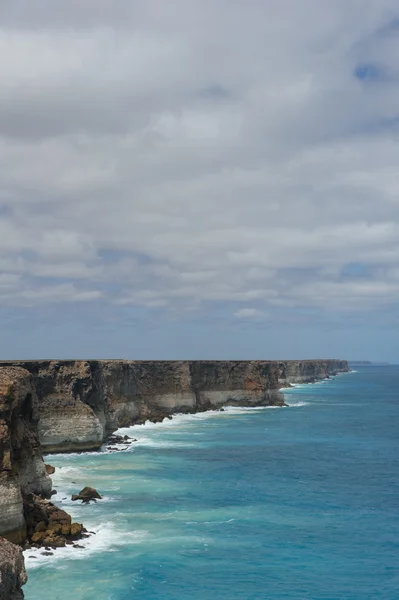 Cliff büyük Avustralya Körfezi kıyı şeridi — Stok fotoğraf
