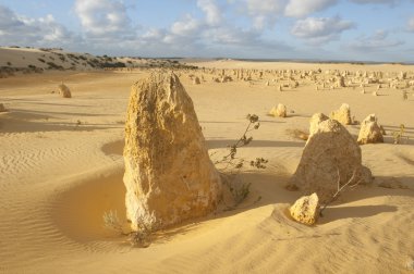 nambung Milli Parkı Avustralya pinnacles