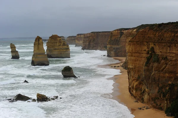 Dwunastu apostołów great ocean road australia — Zdjęcie stockowe