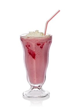 Raspberry Smoothie clipart