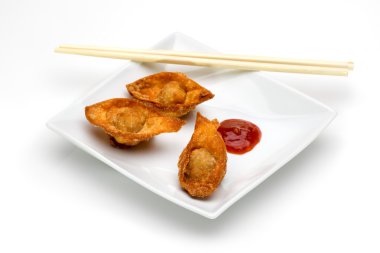 Fried Wontons clipart