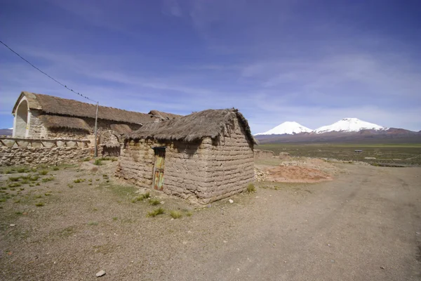 Old Village Sajama na Bolívia . — Fotografia de Stock