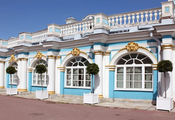 凯瑟琳宫。tsarskoe selo 免版税图库照片