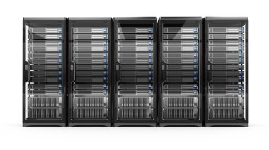 Computer servers clipart