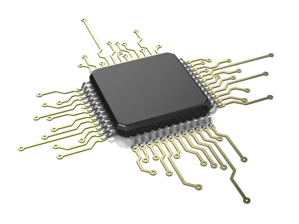 Microchip — Foto de Stock