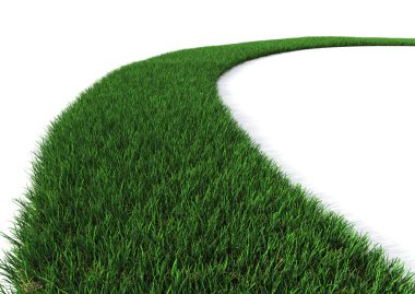 Green Grass path clipart