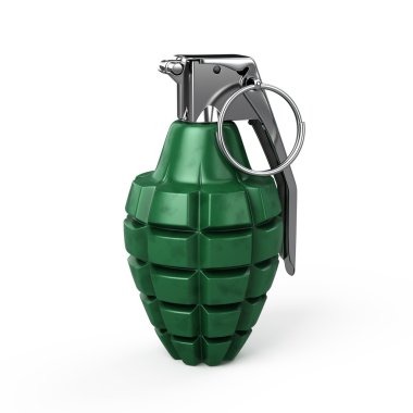 Mk-2 hand grenade clipart