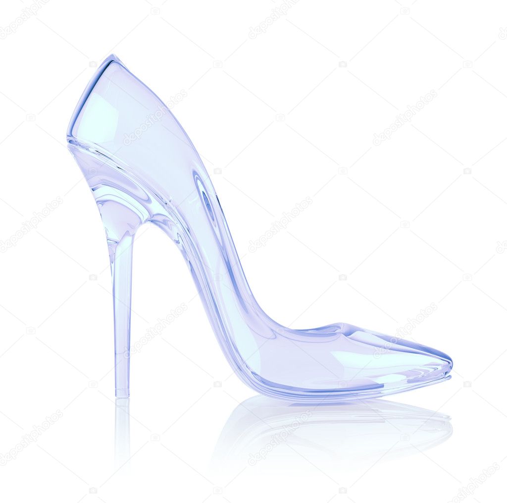 Crystal high heel