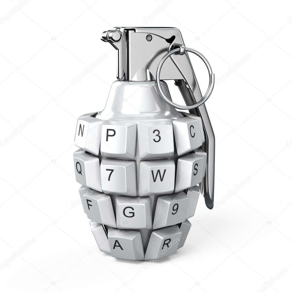 Keyboard grenade concept