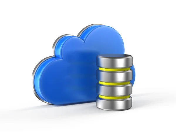 Archiviazione cloud — Foto Stock