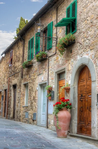 Italian small town view — Stock Photo, Image