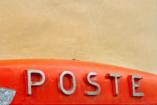 stock image Mailbox in Italy closeup