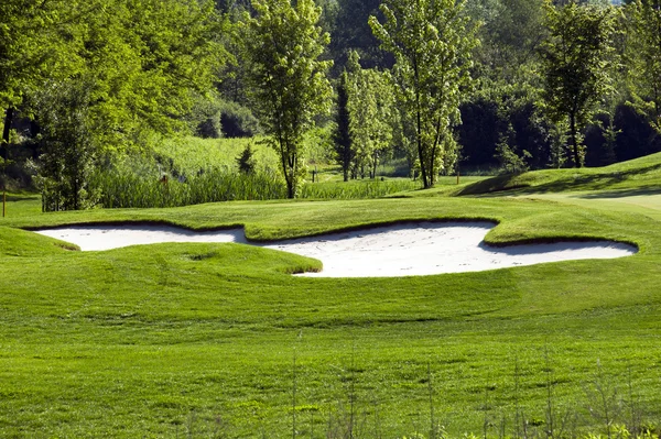 Golf bunker — Stock Photo, Image